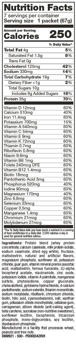 Substituts de repas VHP Vanille (7 sachets) – Image 2