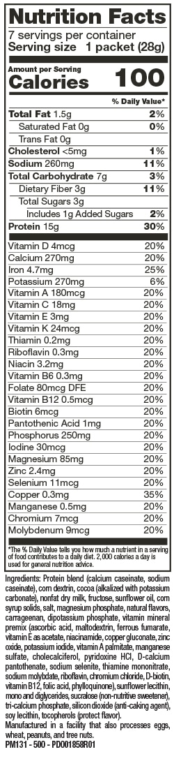 CAISSE Proti-15 Smoothie santé chocolat – Image 3