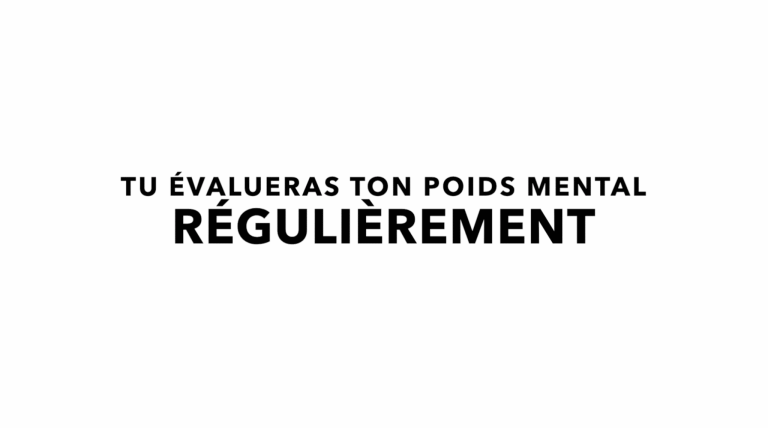 Sixième commandement évalueras